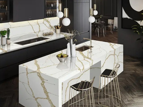calacatta gold countertops